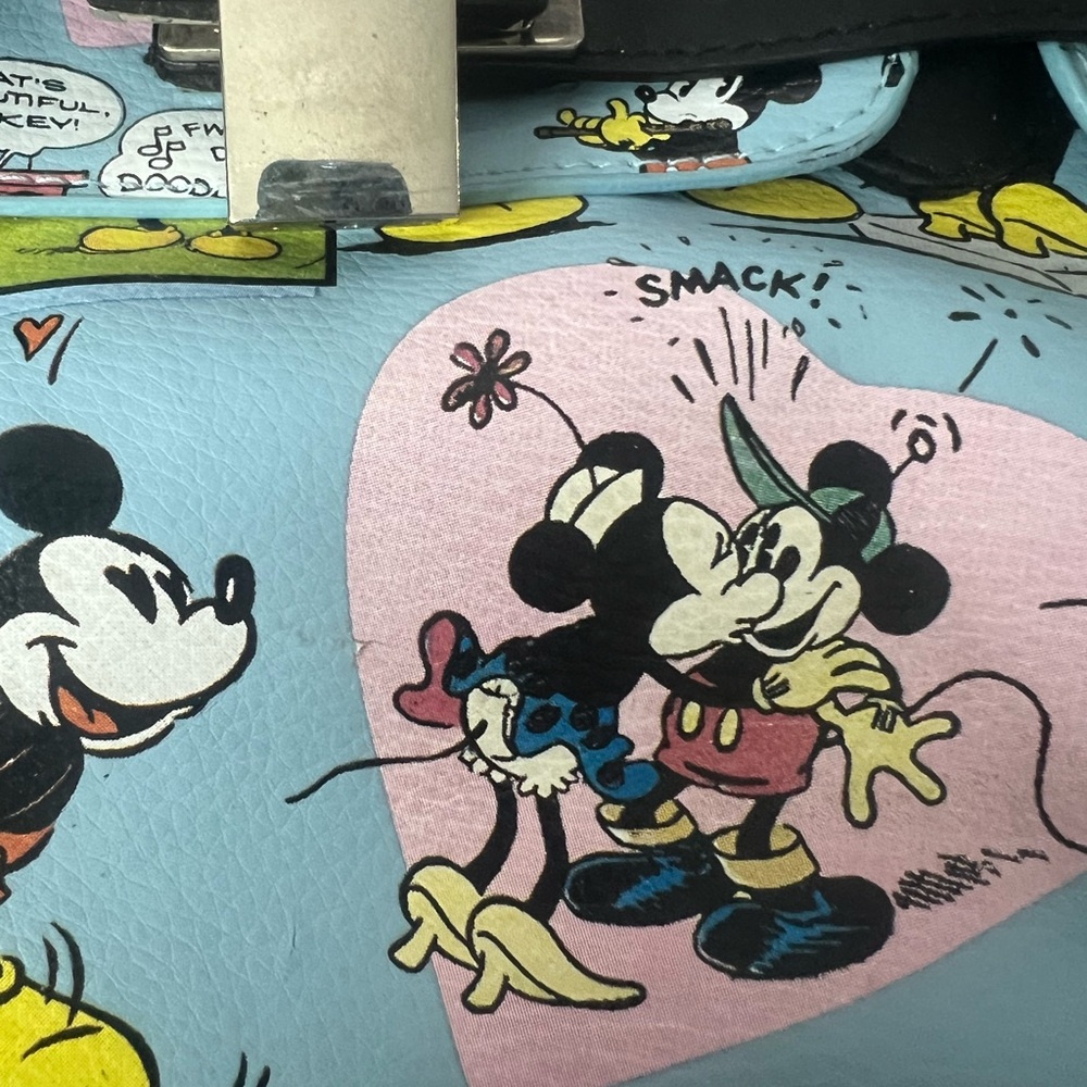 Walt Disney World Exclusive -  Blue Mickey Mouse Satchel - Picture 5 of 12